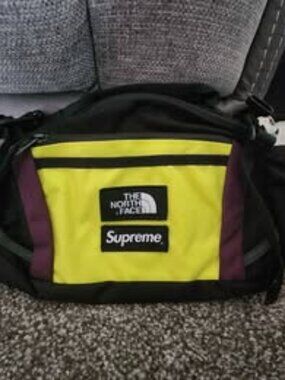 Supreme The North Face Fanny Pack Waist Bag Yellow Black